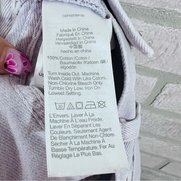 Madewell The Perfect Vintage Straight Jean in Distant Lavender Size 25 - Picture 10 of 12